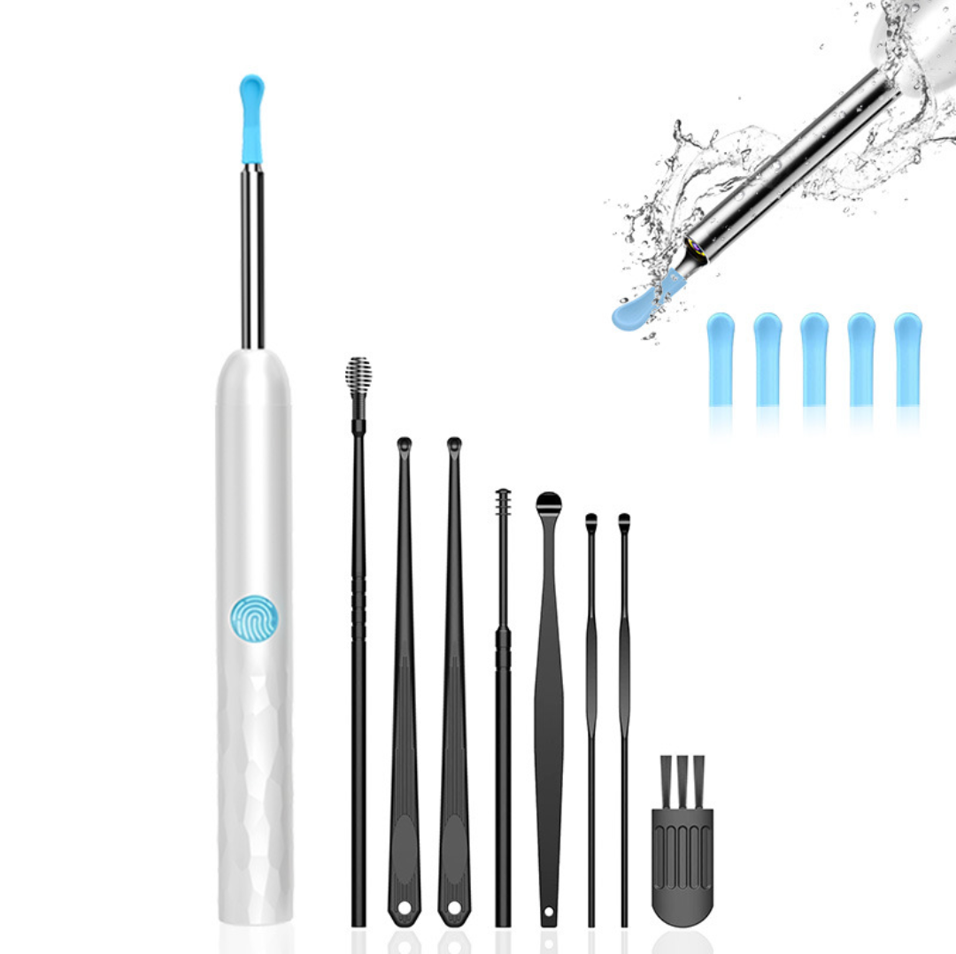 Limpiador de oídos con camara